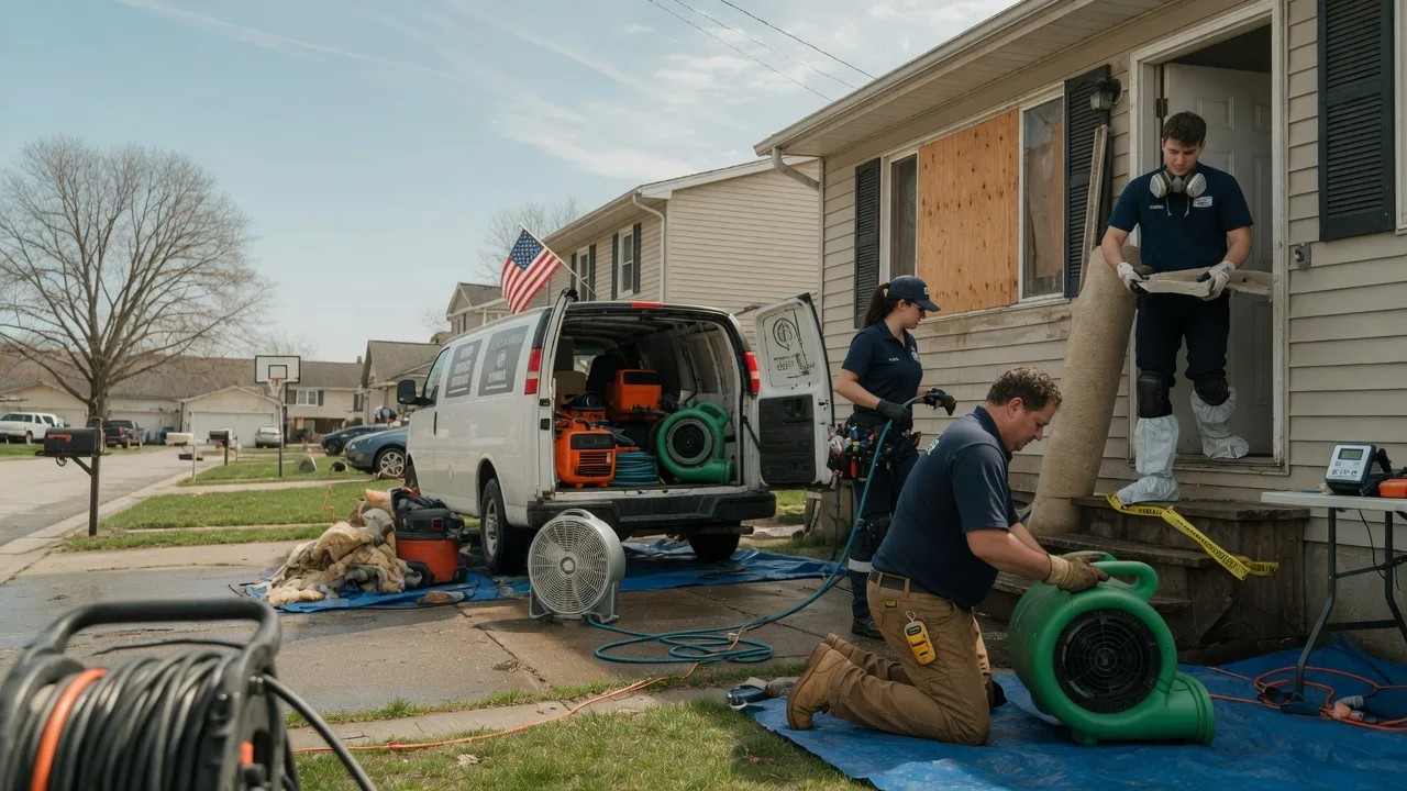 Water Damage Restoration in Parkman, OH near me
